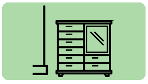 DM CANVA-FURNITURE green